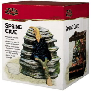 Zilla Spring Cave Reptile Decor [Reptile, Decorations] 1 Count