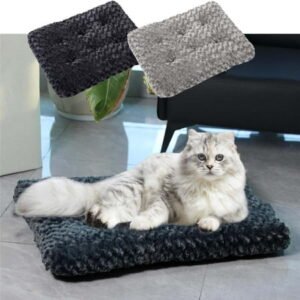 Bilqis Large Dog Bed, Orthopedic Crate Foam Dog Bed with Removable Washable Cover, Waterproof Dog Mattress Nonskid Bottom, Comfy Anxiety Pet Bed Mat for Dogs