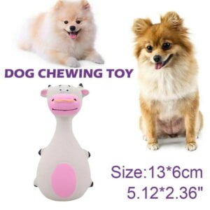 Clearance Toys for Ages 8-13 Kids Games Stiwee Dog Vocalizing Latex Cute Cartoon Toy Bite-Resistant Teething Latex Toy