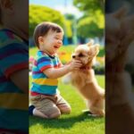 Baby Laughing and Playing with Dog – The Cutest Moment Ever! 🐶👶 #HappyBaby #FurryFriendLove