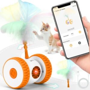 Electric Cat Toy Smart Kitten Supplies Cat Toys for Indoor Cats Hunting Moving Interactive Cat Toys
