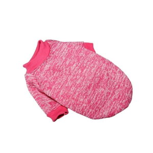 Duklien Pet Clothes 1Pieces Dog Sweater Winter Pet Clothes Dog Outfit Soft Cat Sweater Dog Sweatshirt for Small Dog Puppy Cat (Hot Pink)