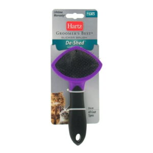 Hartz Groomer’s Best De-shed Slicker Brush for Cats, All Coat Types