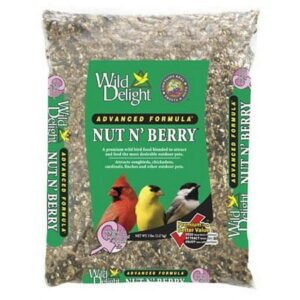 Wild Delight 5 LB Nut N Berry Premium Bird Food Blend Of Sunflower Ker, Each