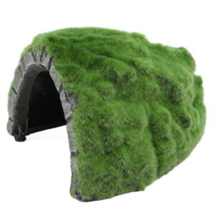 Tortoise Hideout Rock, Add Different Scenery Reptile Rock Hide Cave Reduce Stress Enhance Security Resin Basking Terrace For Frogs For Pet Terrarium