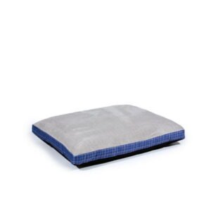 STAY Gabby Dog Bed, Large Dog, Pillow Pet Bed, Size 30″x40″x3″, Color Blue Print