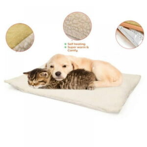 Patgol Heated Cat Pads Cat Mat Cat Blanket Cat Beds & Furniture Cat Bed Heated Cat Bed Hot Sell Pet Dogs Self Heating Mats Puppy Winter Warm Bed House Nest Pads Pet Dog Product Supplies Kennel Mats