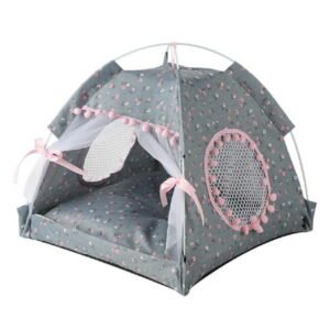 Portable Folding Pet Tent Houses Cats Dogs House Pet Cage for Outdoor Tent