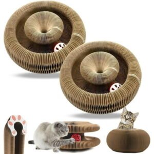 Durable Cat Accordion Toy for Interactive Claw Grinding and Playtime