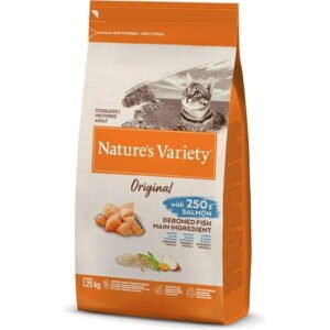 Original – Croquettes Pour Chats Adultes Stérilisés Au Saumon Sans Arêtes – 1,25Kg