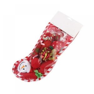 Cat Christmas Stocking Set Cat Toys Assorted, Teaser Wand Mice Cat Balls and Bell Toys for Cats – Fun Xmas Toys for Kitty