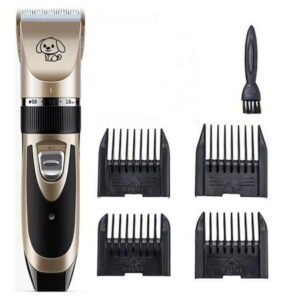 Gyedtr Pet Dog Grooming Clippers, Rechargeable Low Noise Cordless Pet Clippers, Dog Hair Grooming Kit Dog Shaver With 8 Comb, Quiet Electric Shears For All 8ml Clearance