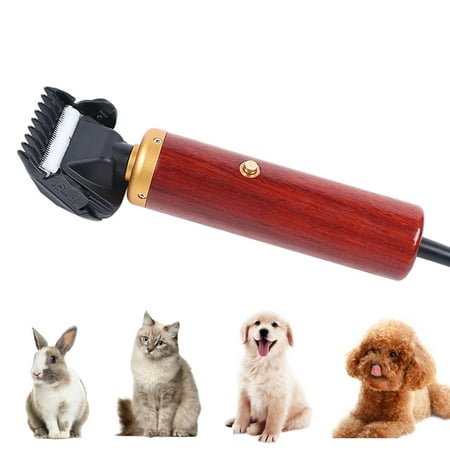 Loyalheartdy 55W Electric Sheep Clipper Shears Goat Pet Hair Remover 7200Rpm Dual Voltage Electric Clippers for Rabbit Dog Shave Grooming Wool Farm