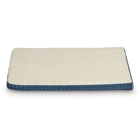 Vibrant Life Orthopedic Dog Bed, Medium, Blue 29″ x 20″