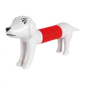 Lolynie Kids Toys Tube Spring Dog Toys Fine Motor Skills Toddler Toys Sensory Stretch Hose Toy New Stress Relief Toys For Adults And Kids