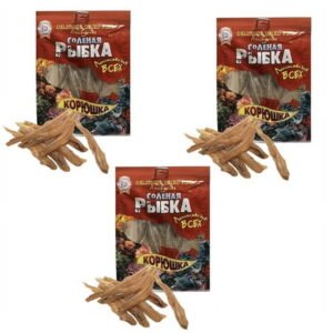 Korushka Dry Fish Lakomstvo Dla Vsech Taranka (3 Pack)