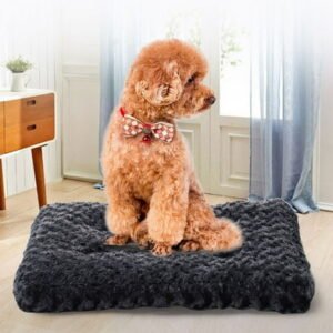 KKCXFJX Clearance!Dog Bed, Orthopedic Crate Foam Dog Bed, Waterproof Dog Mattress Nonskid Bottom, Comfy Anxiety Pet Bed Mat