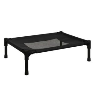 Elevated Dog Bed- Black 24.5×18.5