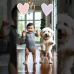 BABY & PUPPY LAMBADANCE: Heartwarming Dance Duo #babyandpuppy #joyfulbaby #BabyVideos #dogvideos