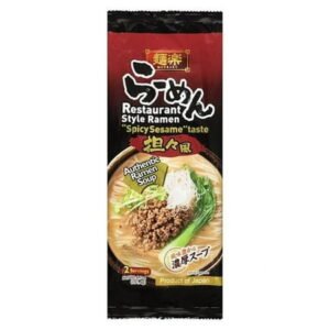 Hikari 370379 6.7 oz Menraku Sesame Spicy – Pack of 12