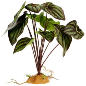 Artificial Reptile Plants Reptile Terrarium Decor Bearded Dragon Tank Accessories Amphibians Habitat Decoration