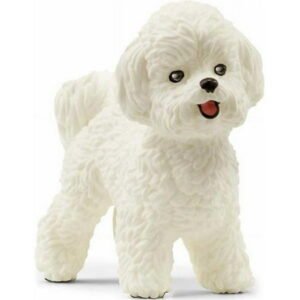 Schleich Bichon Frise Dog Toy Figure, White – Pack of 5