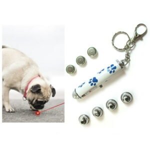 Interactive Laser Light Pointer Pet Cat Chaser Exercise Toy Funny Pen Key Chain