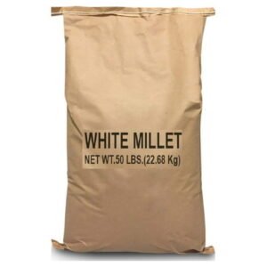 84075 White Proso Millet Wild Food, 50-Pound