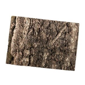 Reptile Backdrop Wall Decor Rough Texture Habitat Decoration Wood Habitat Decor Durable Cork Tile Terrarium Background for Garden 26cmx18cm