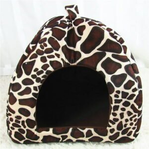 Sales Today Clearance! FAJHHA Winter Indoor House,Padded Folding Yurt,Strawberry Tent for Pets,Warm and Cozy House for Dogs and Cats,Foldable for Easy Storage