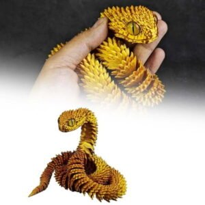 3D Printed Animals Toys – Flexible & Cute Color-Changing Pet Toys, Unique 3D Printed Collectibles