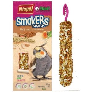 AE Cage Company Smakers Cockatiel Nut Treat Sticks