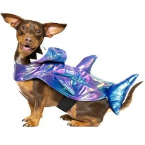 Vibrant Life Halloween Dog Costume and Cat Costume: Shark, Size Medium