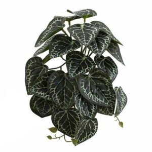 Reptile Leave Tropical Plants Amphibian Habitat Accessories for Tank Terrarium Decor Simulation Lifelike 3D Printed Leav