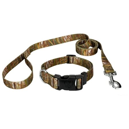 Country Brook Petz® Waterfowl Camo Deluxe Dog Collar and Leash, Extra Large