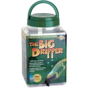 Zoo Med The Big Dripper 1 Gallon Drip Water System for Tropical Reptiles