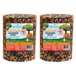 JCS Wildlife Squirrel Stopper Wild Bird Feast Large Cylinder 3.75lbs (2-Pack)