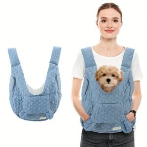 Extra-Large Dog Sling Carrier – Winter Pet Bag With Cotton Lining, Waterproof & Breathable Design Small Dog Carrier Bag Medium Dog Carrier Bag