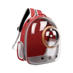11.02*13.7*17.7 Inch Cat Backpack Carrier Bubble Bag, Transparent Space Capsule Pet Carrier Dog Hiking Backpack, Small Dog Backpack Carrier for Cats Puppies Airline Approved Travel Carrier Outdoor Use