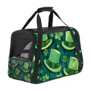Pet Carrier Bag for s and Small Dogs – Fabric 900D Oxford Cloth Base Material Sherpa Nylon Webbing – Size 17x10x11.8 inches 43x26x30 cm – Travel