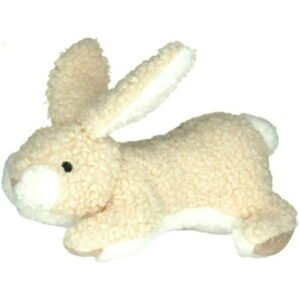 Large Sherpa Plush Bunny Dog Toy