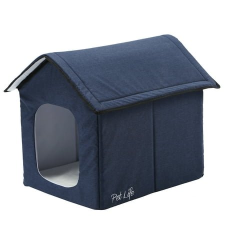 Pet Life ‘Hush Puppy’ Collapsible Electronic Heating and Cooling Smart Pet House