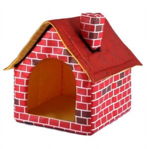 Buodes Summer Savings Clearance Dog Bed Foldable Dog House Small House Pet Bed Tent Kennel Indoor Portable Trave 5PC