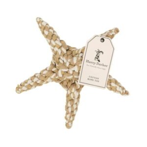 Harry Barker Tan Rope Starfish Toy