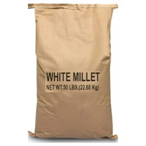 84075 White Proso Millet Wild Food, 50-Pound