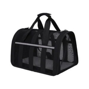 Moocorvic Cats Carriers Dog Carrier Pet Carrier For Small Medium Cats Dogs Puppies Up To 15 Lb, Small Dog Carrier Soft Sided, Folding Travel Puppy Carrier