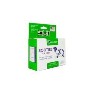 Healers Medical Dog Boots, Pet Apparel for X-Small dogs, ( 10-20 lbs) 2 boots & 2 Gauze Pads