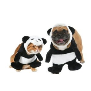 Vibrant Life Halloween Dog Costume and Cat Costume: Panda, Size Medium