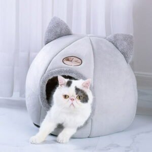 Outdoor Cat House Clearance Cat Bed for Indoor Cats, 2-In-1 Cat House Pet Supplies for Cat and Small Cat Or Dog – Animal Cave, Cat Tent Insulated Cat House Outdoor Winter