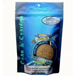 Crab & Crayfish Sinking Blended Diet – Aquatic Crab & Shrimp Food (9 oz (255g))
